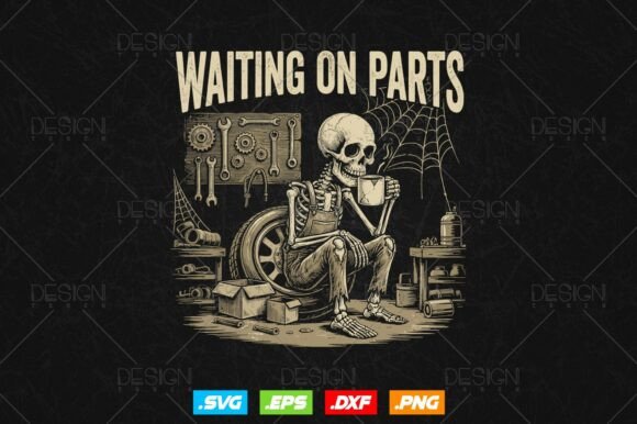 Waiting on Parts Svg Png Files