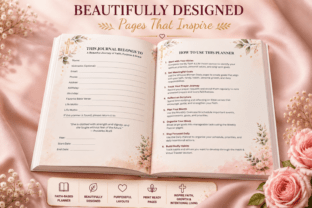 Sample workbook layout from the Canva KDP template bundle