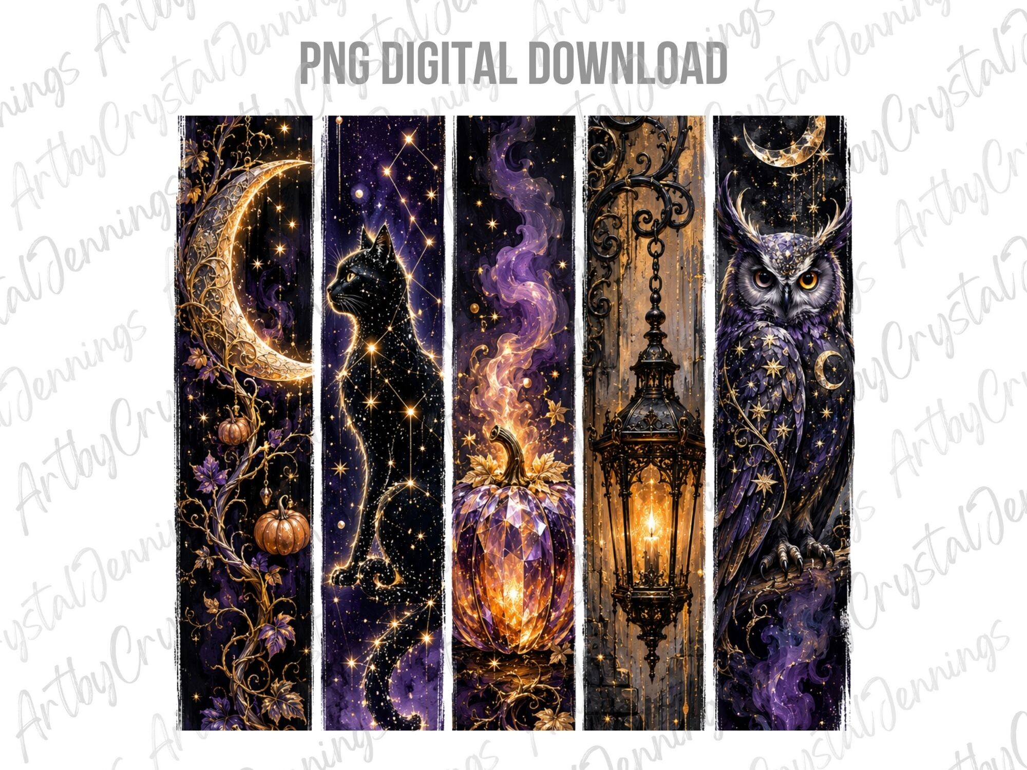Celestial Halloween Holiday PNG