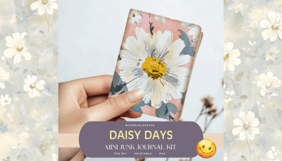 Daisy Days Mini Junk Journal