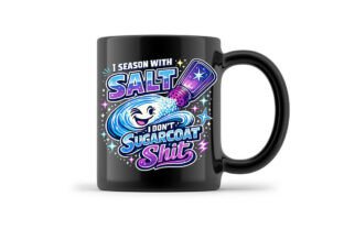 I Season with Salt Funny PNG Design Graphic by TrendyCreative ...