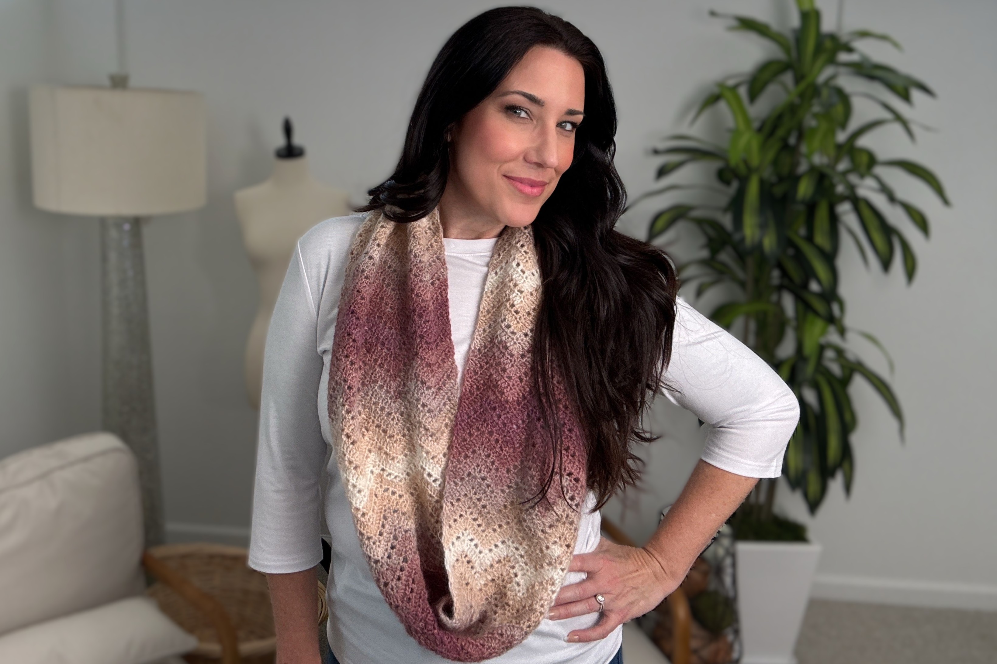Moxie Infinity Crochet Scarf Pattern