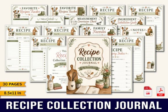 Recipe Collection Journal