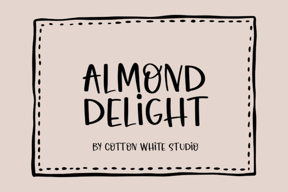 Almond Deligt font
