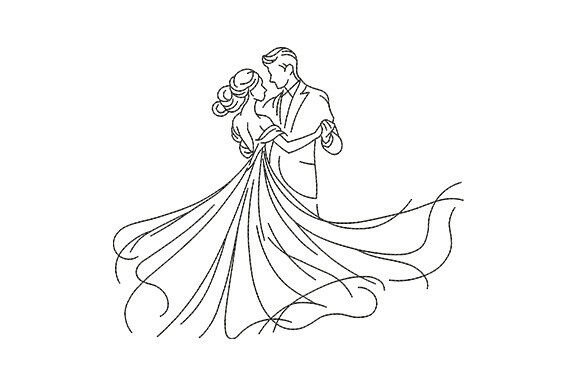 Elegant Wedding Couple