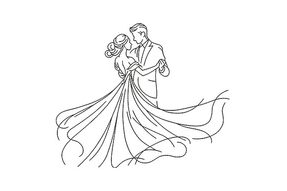 Elegant Wedding Couple