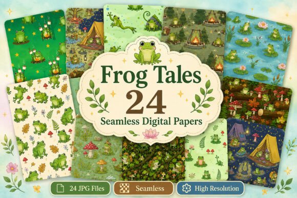 Frog Tales Paper Bundle
