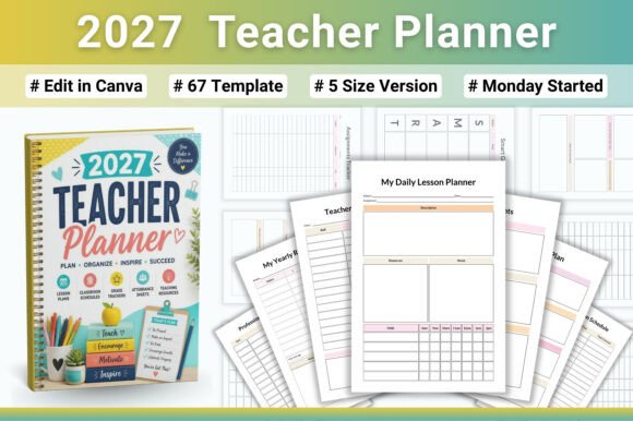 📘 2027 Teacher Planner