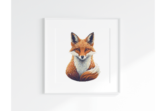 Fox Cross Stitch Pattern PDF