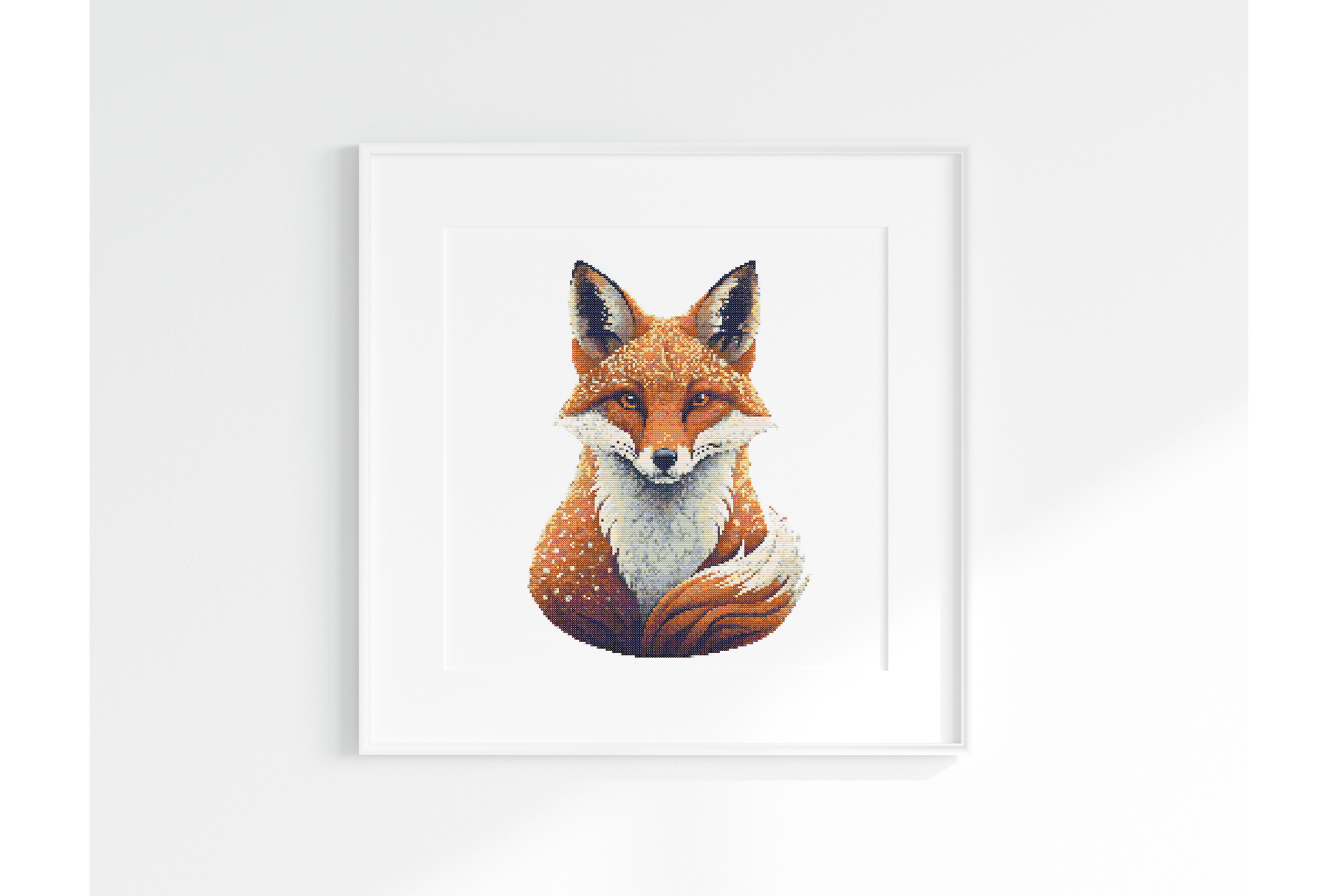Fox Cross Stitch Pattern PDF