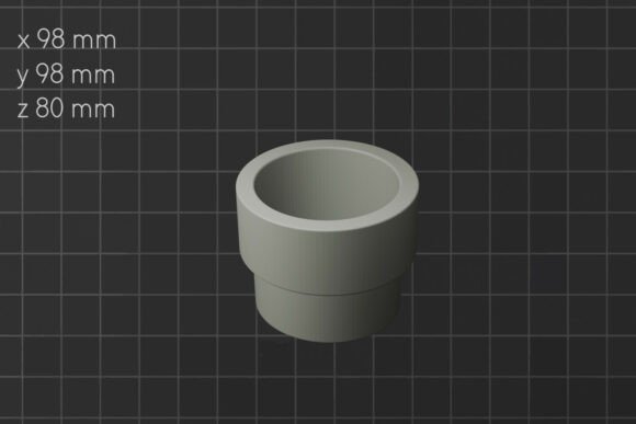 Kids Pen Holder STL | 3D Printable Desk Organizer Model - Image 3