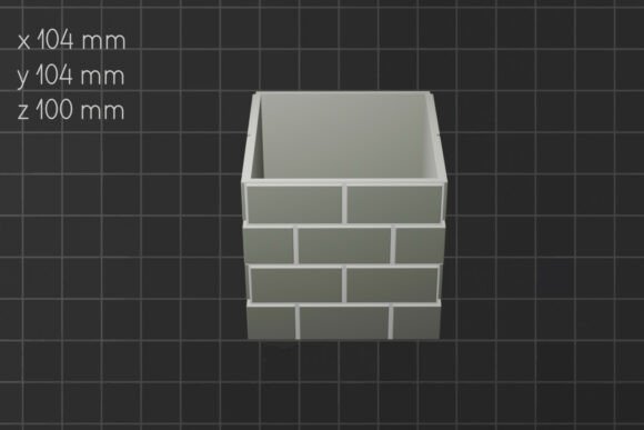 Kids Pen Holder STL | 3D Printable Desk Organizer Model - Image 4