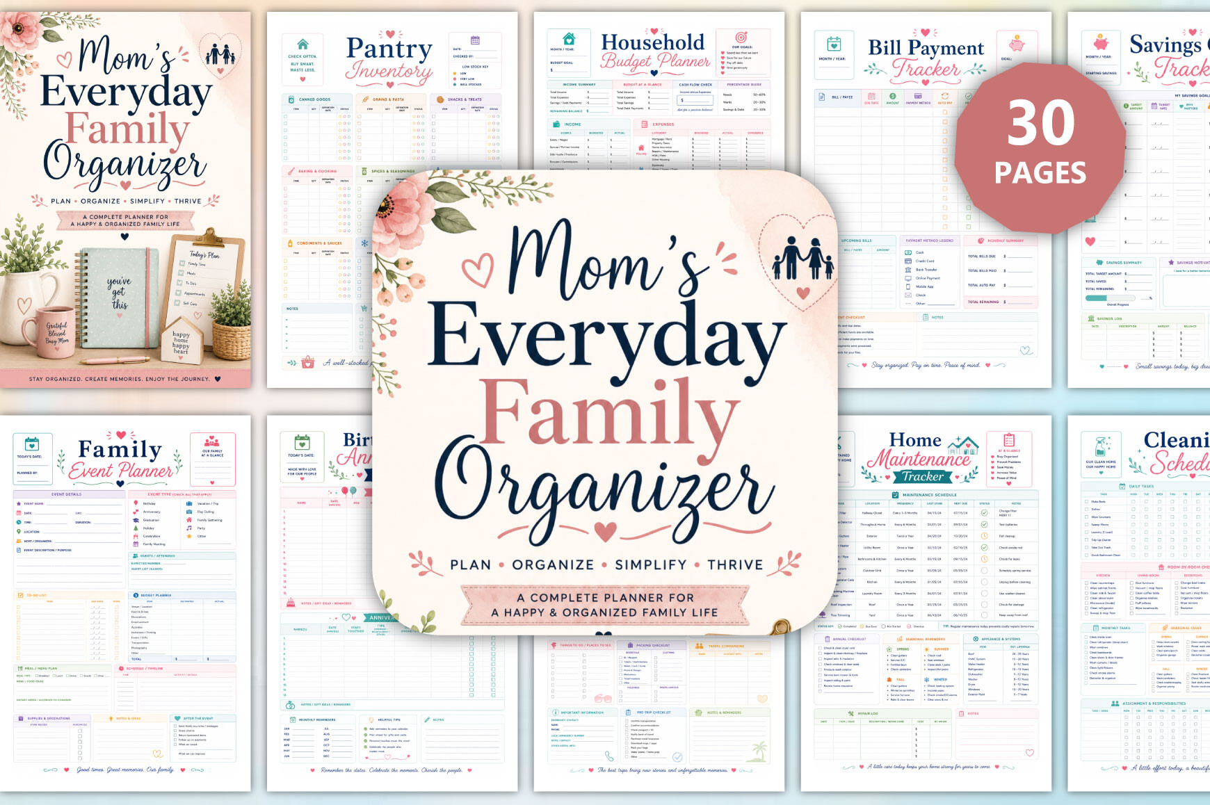 Mom’s Everyday Family Organizer