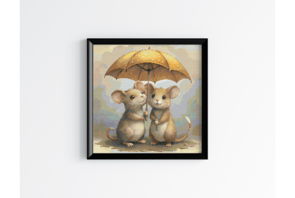 Mouse Cross Stitch Pattern