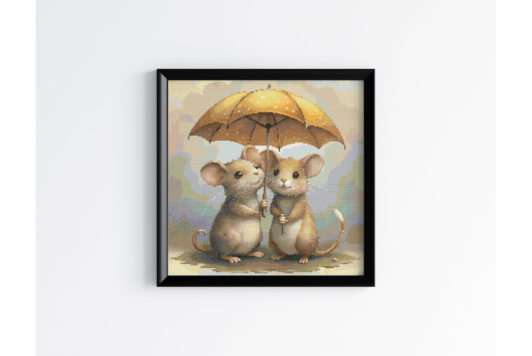 Mouse Cross Stitch Pattern