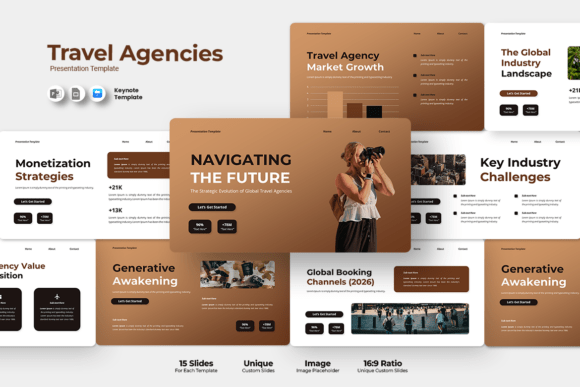 Travel Agencies - Keynote Template