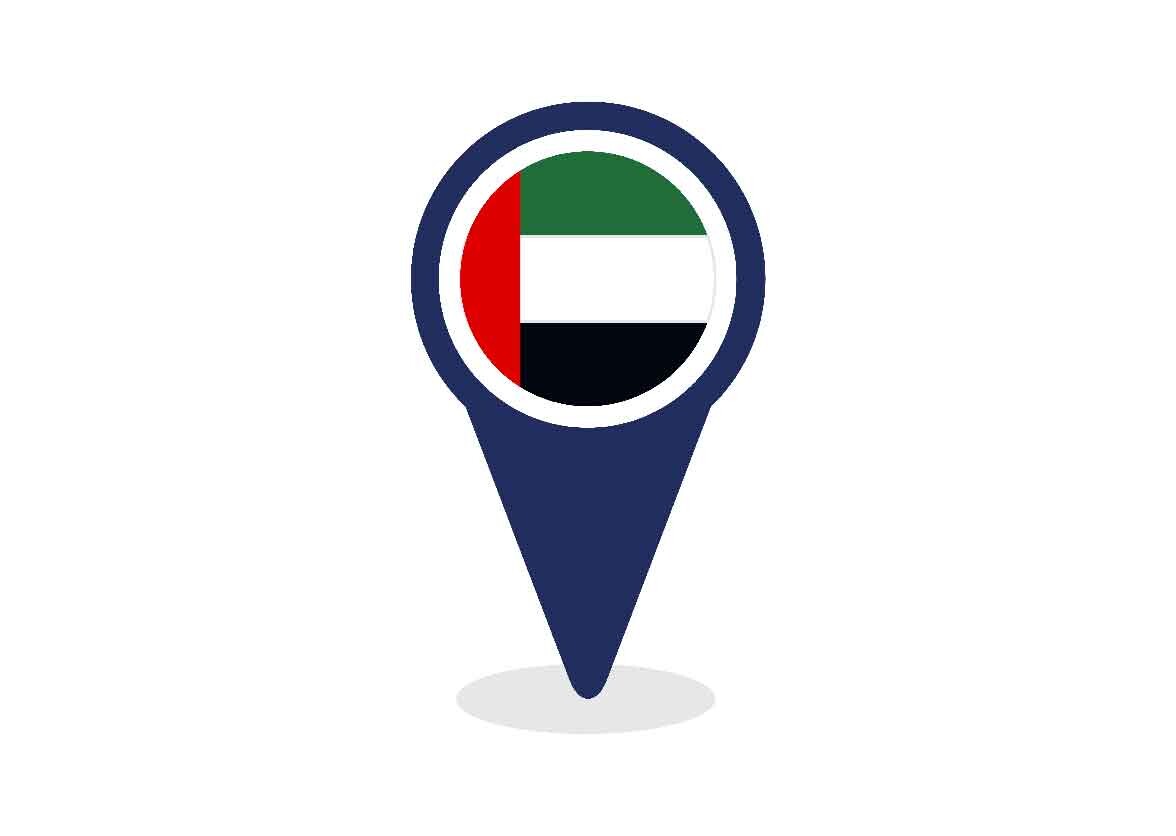 United Arab Emirates Flag Pointer
