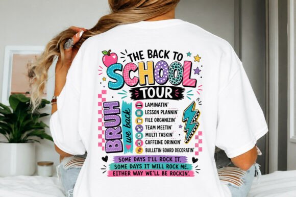Back to School Teacher Tour PNG