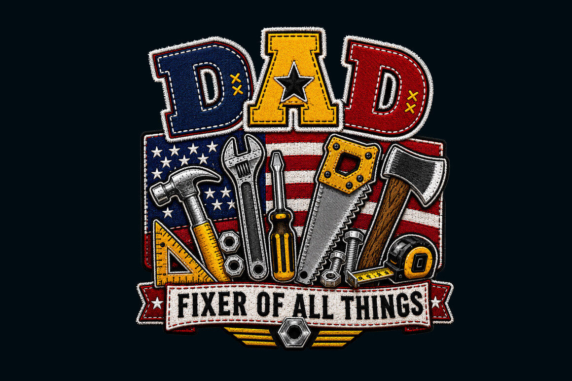 Fixer of All Things Dad Png Father's Day