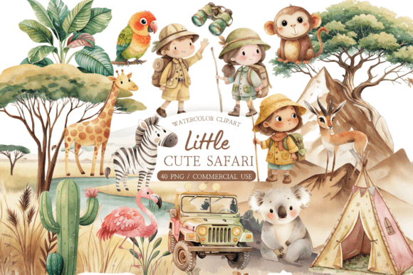 Jungle Animals Clipart PN Graphic By Mockup Wizard Creative Fabrica jungle-animals-clipart-pn-graphic-by-mockup-wizard-creative-fabrica