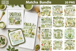 Matcha Quote Illustration Graphic by WatercolorColorDream · Creative ...