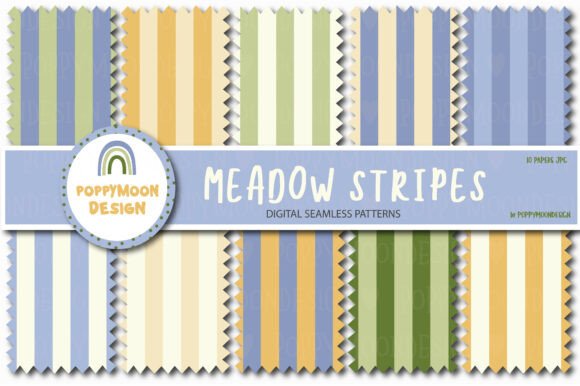 Meadow Stripes Paper Set