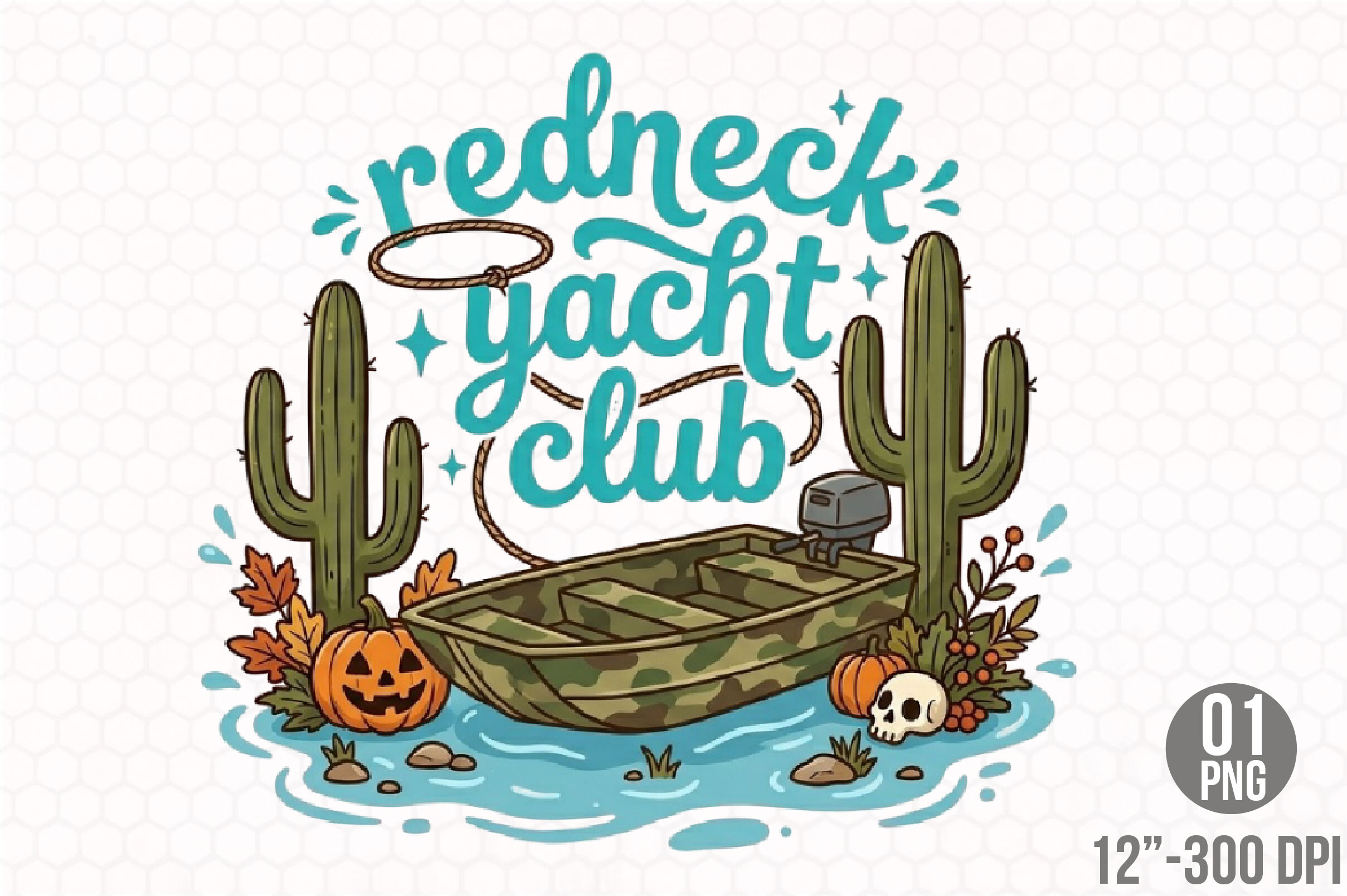 Redneck Yatch Club PNG Graphic by designking · Creative Fabrica