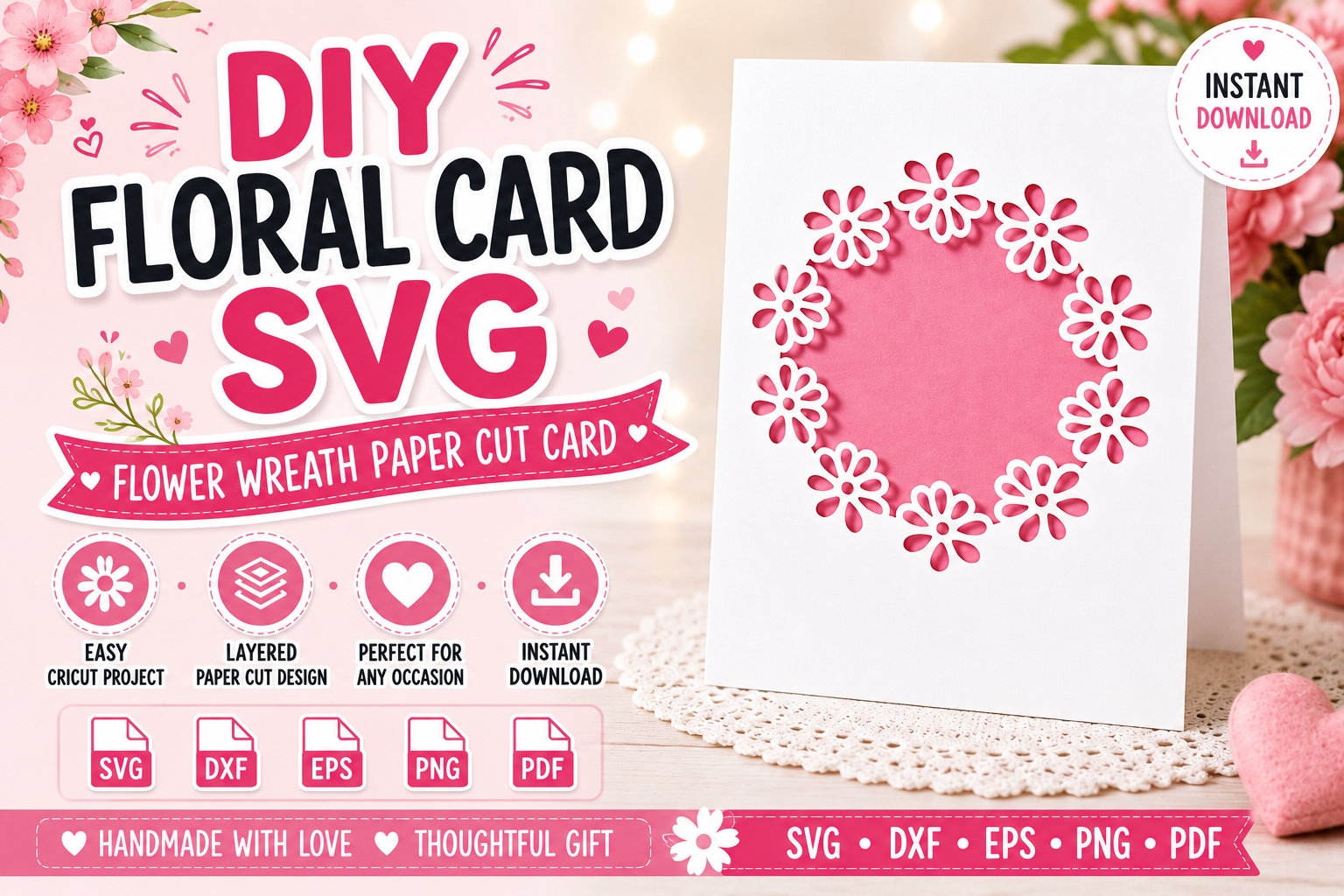 Card Template R20 | Card Cut File | SVG