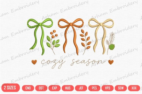Cozy Season Autumn Bow
