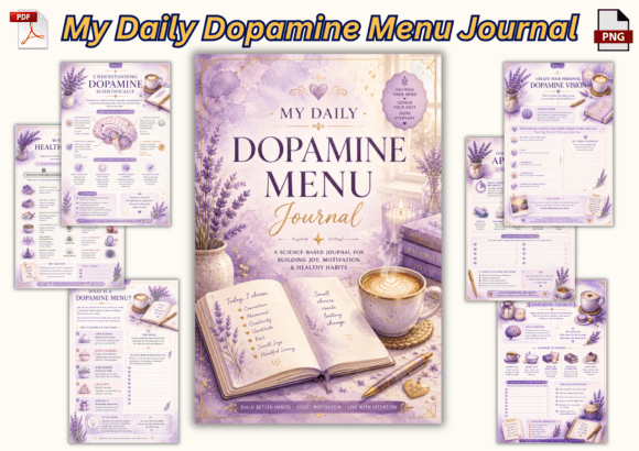 MY DAILY DOPAMINE MENU JOURNAL