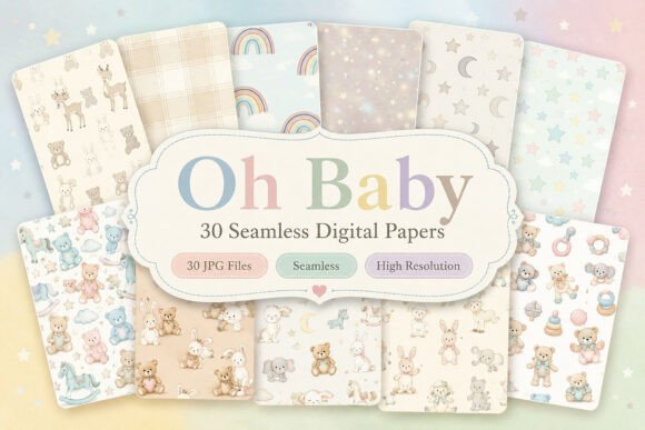 Oh Baby Digital Pattern