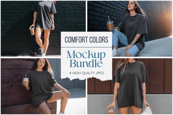 Pepper Comfort Colors 1717 Mockup Bundle