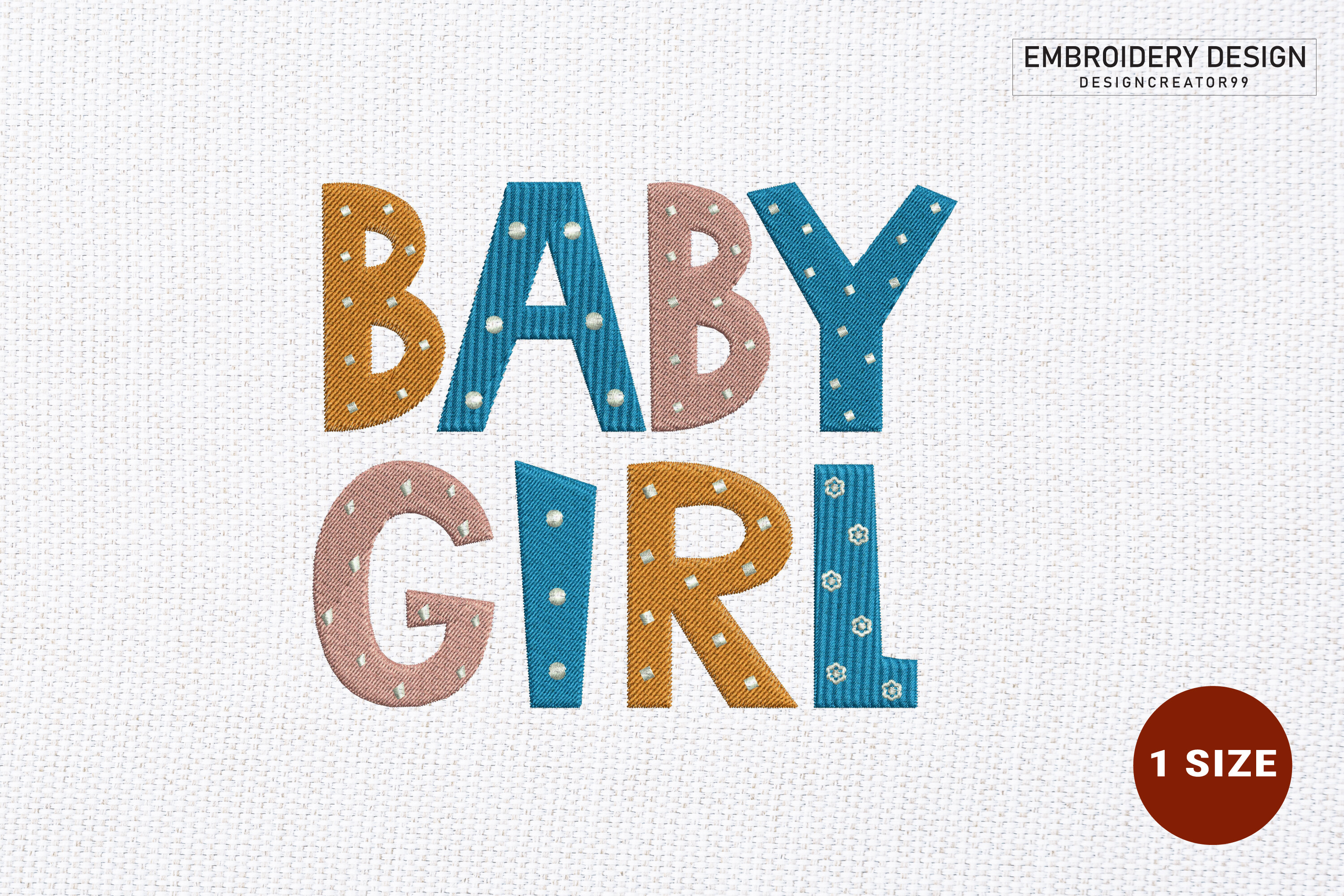 Baby Embroidery Design