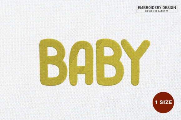Baby Embroidery Design