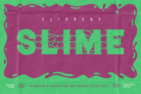Slippery Slime Fonts