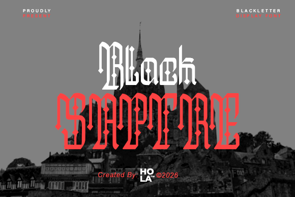 Fonts Steeped in Dark Romance