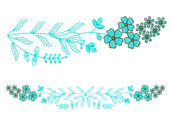 Creative Beautiful Flower Embroidery