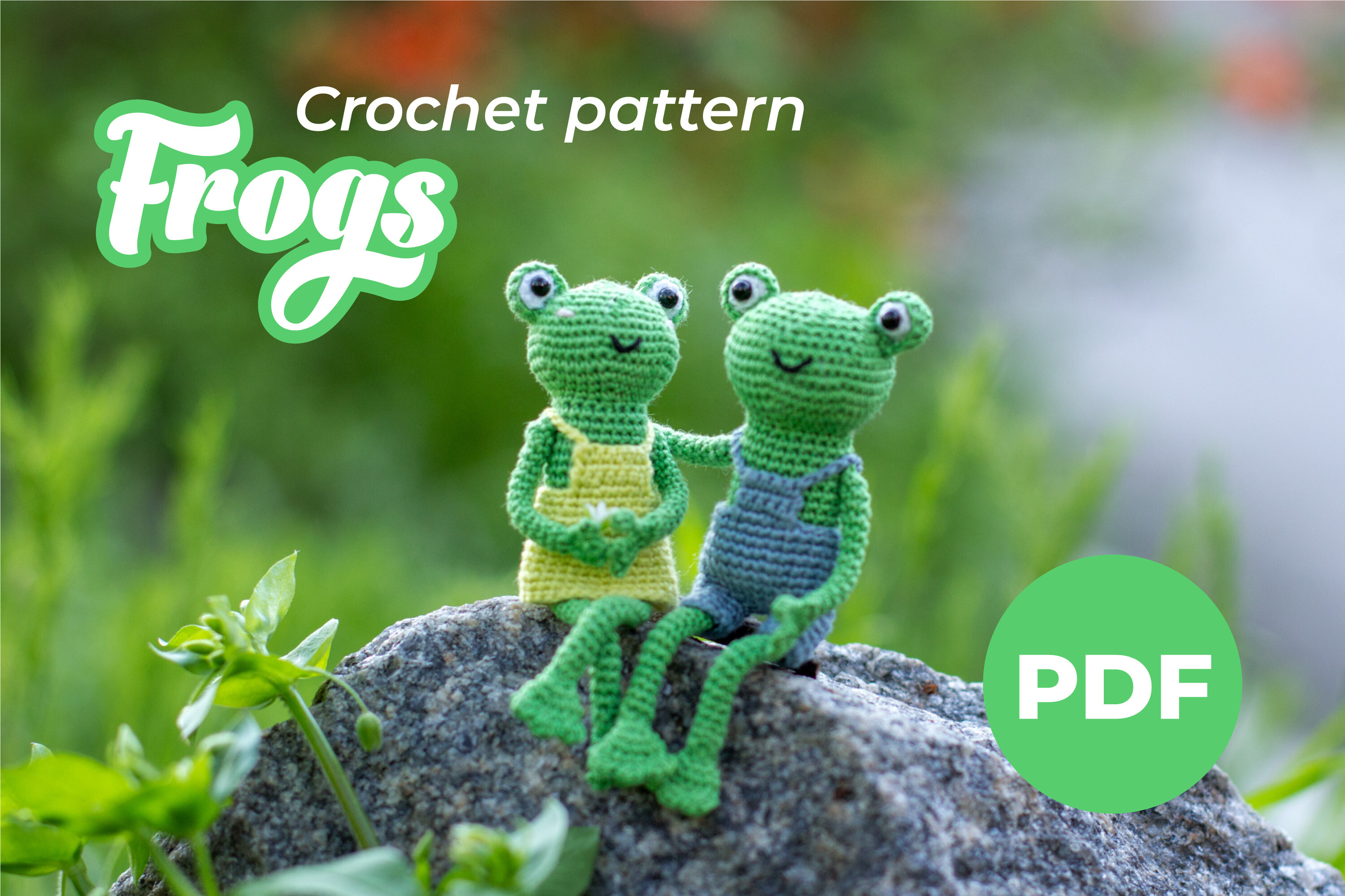 Crochet Frogs Amigurumi Pattern