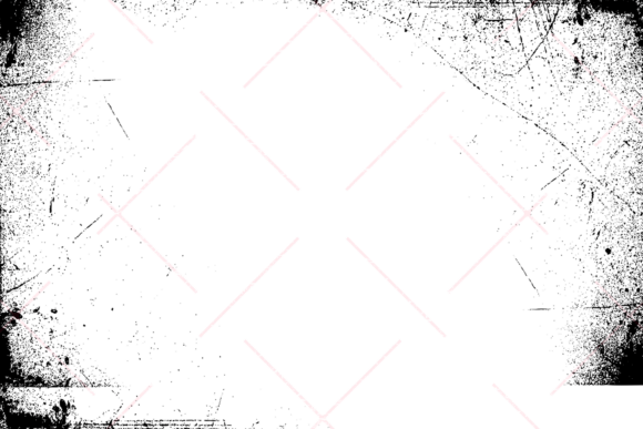 Grunge Distressed Vignette PNG Texture