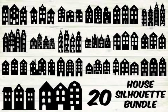 House Silhouette Bundle