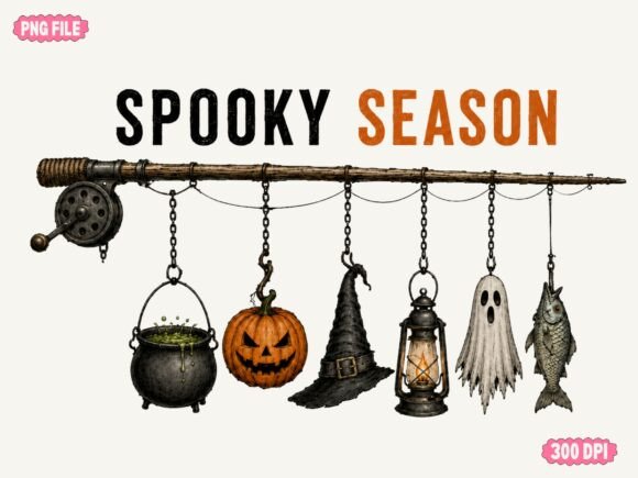 Spooky Season Halloween Shirt Design PNG