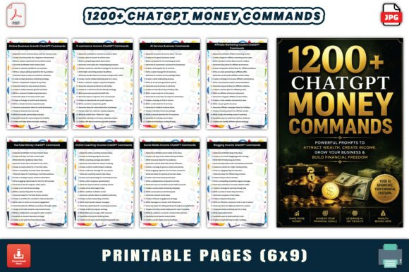 1200+ ChatGPT Money Commands