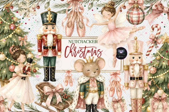Nutcracker Christmas Clipart