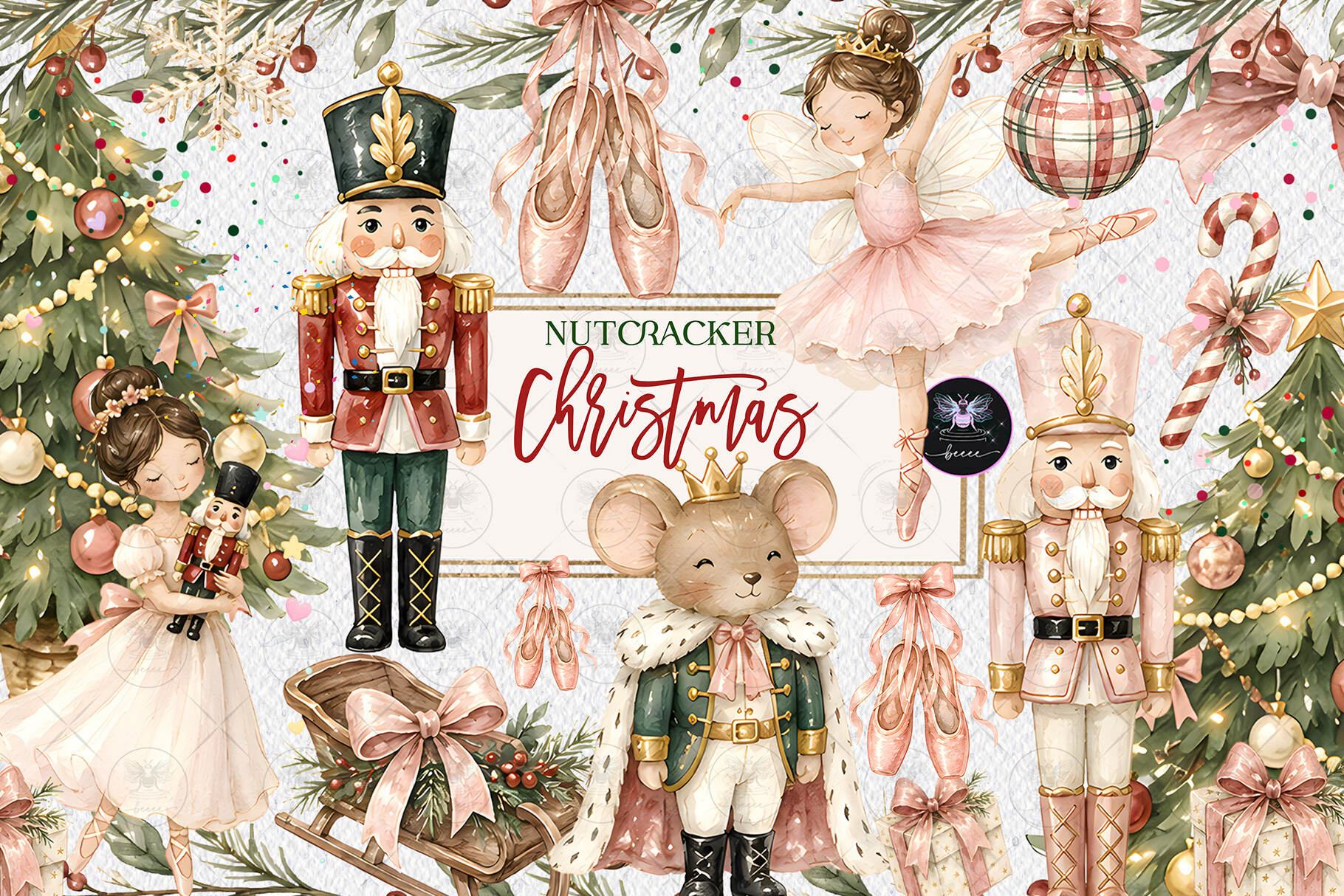 Nutcracker Christmas Clipart