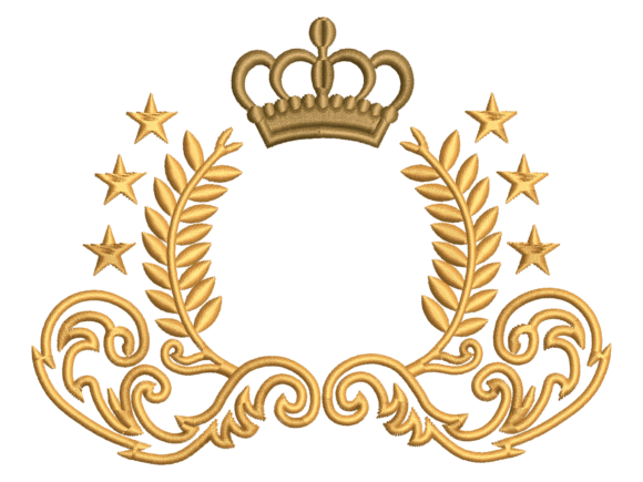 Royal Star Laurel Crest Frame