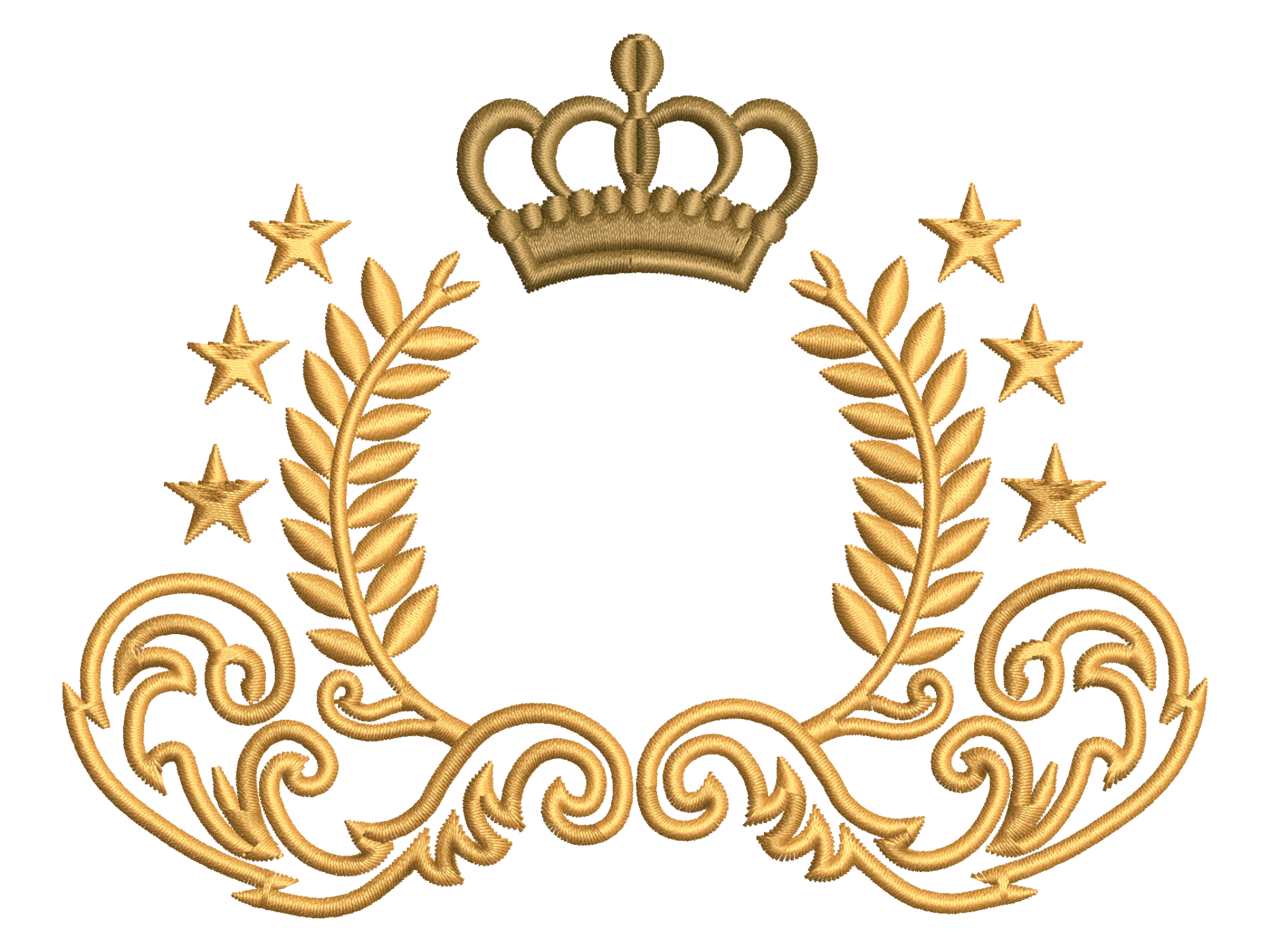 Royal Star Laurel Crest Frame