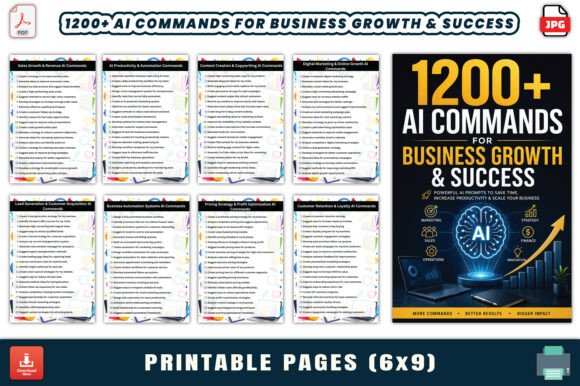 1200+ AI Commands for Business Growth