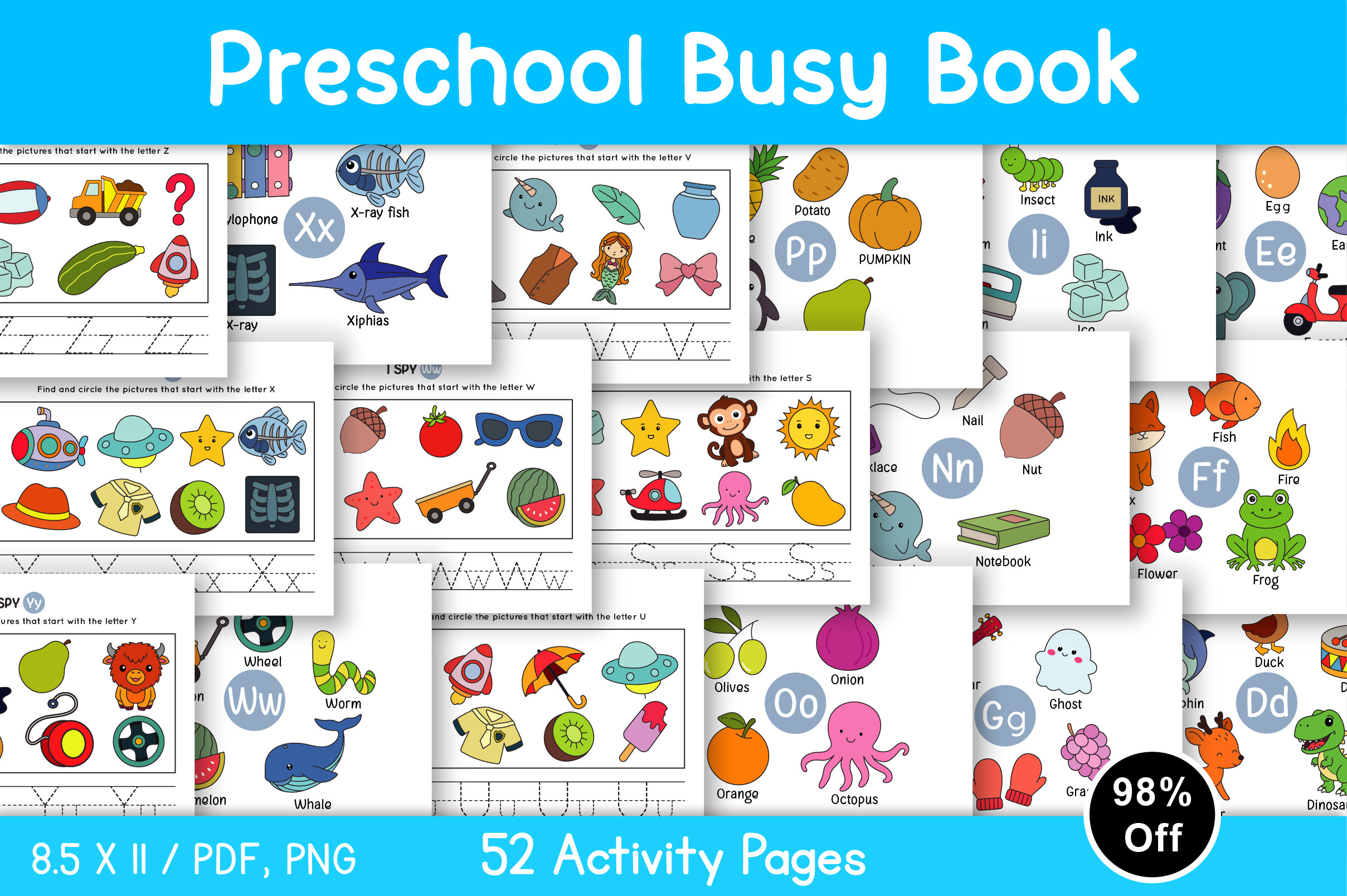 Alphabet Busy Book