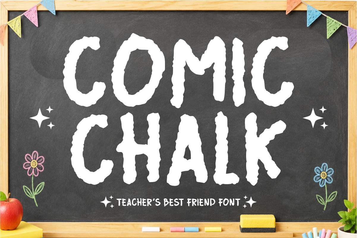 Comic Chalk preview, placeholder image