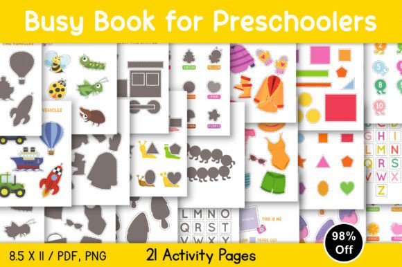 Fun Busy Book for Preschoolers